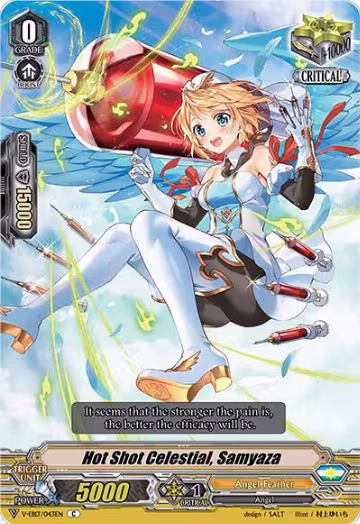 Hot Shot Celestial, Samyaza (V-EB13/043EN), V-EB13: The Astral Force — Vanguard card price