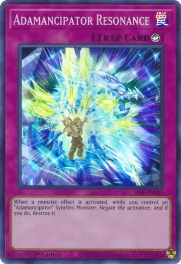Adamancipator Resonance (SESL-EN013), Secret Slayers — Yu-Gi-Oh! card price