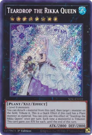 Teardrop the Rikka Queen (SESL-EN022) — card price