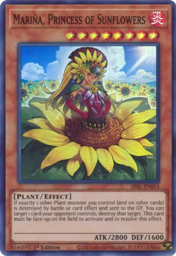 Mariña, Princess of Sunflowers (SESL-EN053), Secret Slayers — Yu-Gi-Oh! card price
