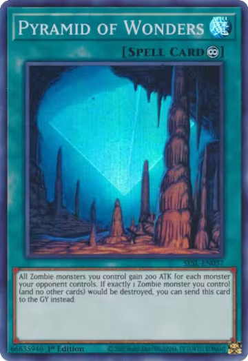 Pyramid of Wonders (SESL-EN057), Secret Slayers — Yu-Gi-Oh! card price