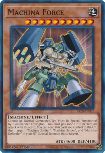 Machina Force (SR10-EN007) — card price