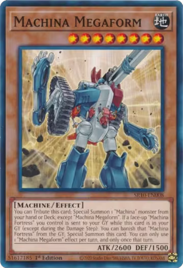 Machina Megaform (SR10-EN008), Structure Deck: Mechanized Madness — Yu-Gi-Oh! card price