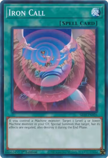 Iron Call (SR10-EN026), Structure Deck: Mechanized Madness — Yu-Gi-Oh! card price