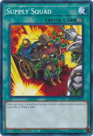Supply Squad (SR10-EN033), Structure Deck: Mechanized Madness — Yu-Gi-Oh! card price