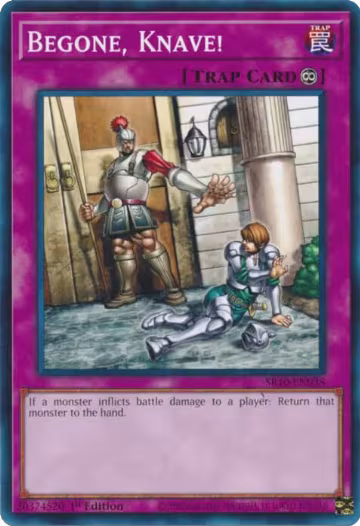 Begone, Knave! (SR10-EN038), Structure Deck: Mechanized Madness — Yu-Gi-Oh! card price