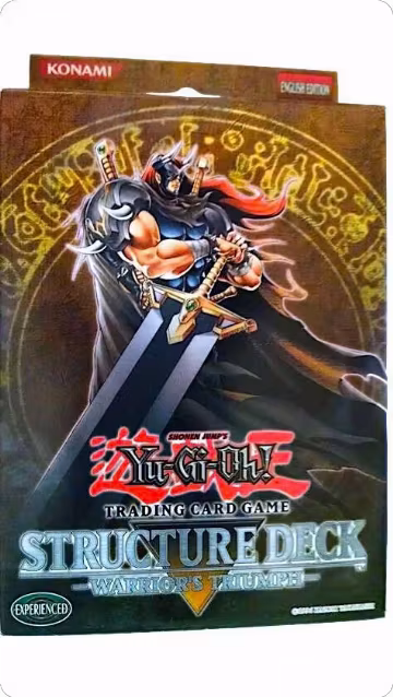 Warrior's Triumph Structure Deck [Unlimited Edition], Structure Deck: Warrior's Triumph — Yu-Gi-Oh! sealed product price