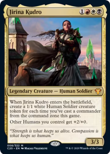 Jirina Kudro (Commander 2020) (8), Oversize Cards — Magic card price