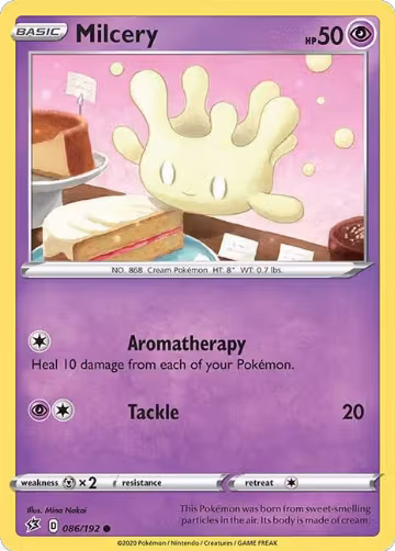 Milcery (086/192), Rebel Clash — Pokémon card price