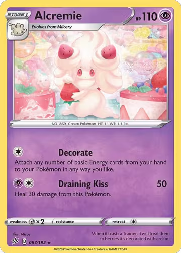Alcremie (087/192), Rebel Clash — Pokémon card price