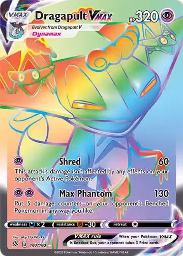 Dragapult VMAX (Secret) (197/192), Rebel Clash — Pokémon card price