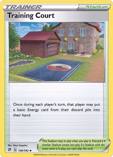 Training Court (169/192), Rebel Clash — Pokémon card price
