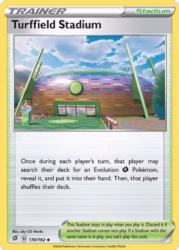 Turffield Stadium (170/192), Rebel Clash — Pokémon card price