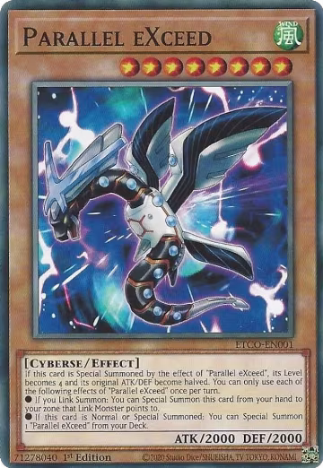 Parallel eXceed (ETCO-EN001), Eternity Code — Yu-Gi-Oh! card price