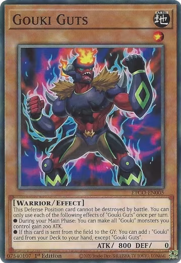 Gouki Guts (ETCO-EN005), Eternity Code — Yu-Gi-Oh! card price