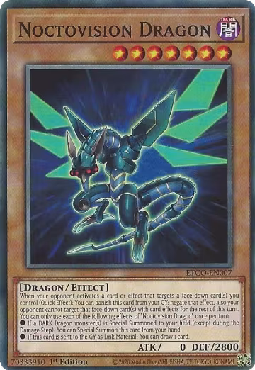 Noctovision Dragon (ETCO-EN007), Eternity Code — Yu-Gi-Oh! card price