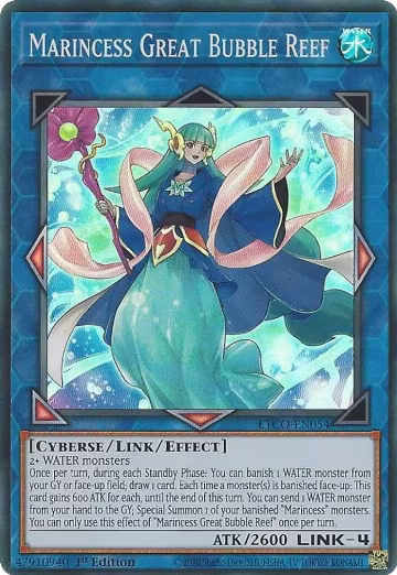 Marincess Great Bubble Reef (ETCO-EN054), Eternity Code — Yu-Gi-Oh! card price