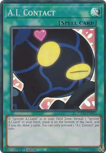 A.I. Contact (ETCO-EN056), Eternity Code — Yu-Gi-Oh! card price