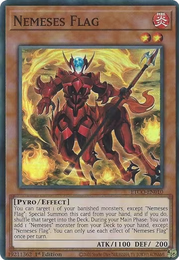 Nemeses Flag (ETCO-EN010), Eternity Code — Yu-Gi-Oh! card price