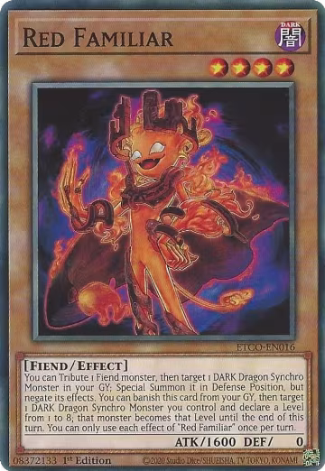 Red Familiar (ETCO-EN016), Eternity Code — Yu-Gi-Oh! card price