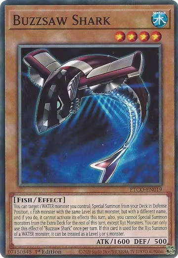 Buzzsaw Shark (ETCO-EN019), Eternity Code — Yu-Gi-Oh! card price
