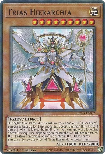 Trias Hierarchia (ETCO-EN032), Eternity Code — Yu-Gi-Oh! card price