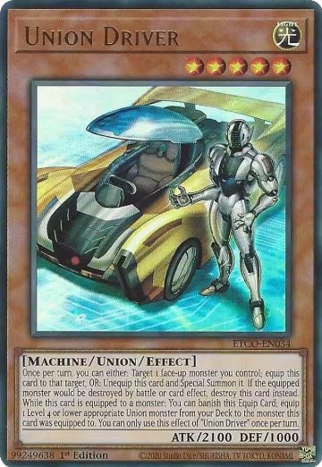 Union Driver (ETCO-EN034), Eternity Code — Yu-Gi-Oh! card price