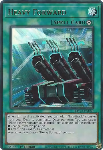 Heavy Forward (ETCO-EN066), Eternity Code — Yu-Gi-Oh! card price