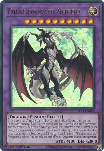 Dragonmaid Sheou (ETCO-EN041), Eternity Code — Yu-Gi-Oh! card price