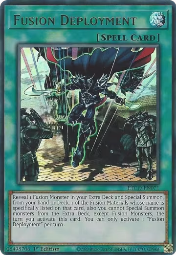 Fusion Deployment (ETCO-EN071), Eternity Code — Yu-Gi-Oh! card price