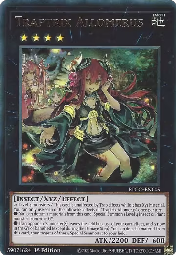 Traptrix Allomerus (ETCO-EN045), Eternity Code — Yu-Gi-Oh! card price