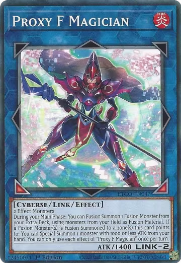 Proxy F Magician (ETCO-EN047), Eternity Code — Yu-Gi-Oh! card price