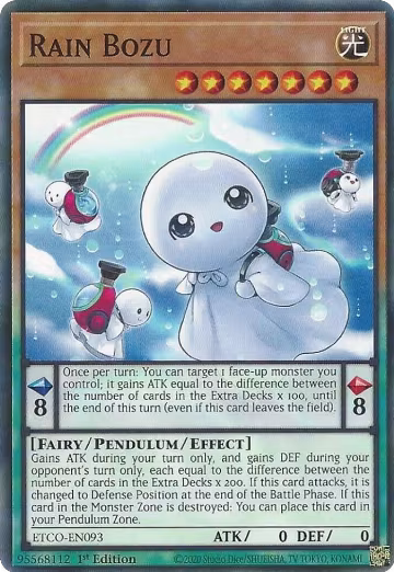 Rain Bozu (ETCO-EN093), Eternity Code — Yu-Gi-Oh! card price
