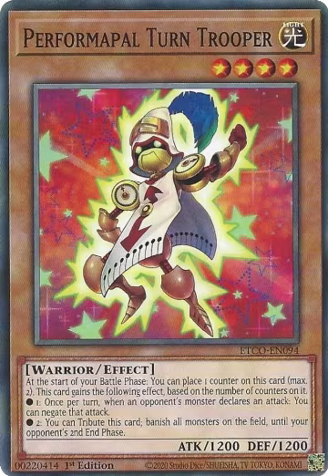 Performapal Turn Trooper (ETCO-EN094), Eternity Code — Yu-Gi-Oh! card price
