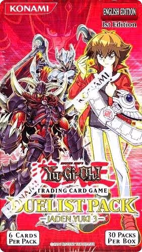 Duelist Pack: Jaden Yuki 3 Booster Box [1st Edition], Duelist Pack 6: Jaden Yuki 3 — Yu-Gi-Oh! sealed product price