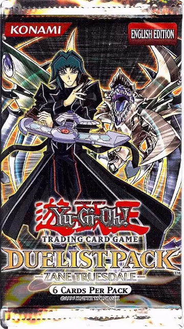 Duelist Pack: Zane Truesdale Booster Pack [Unlimited Edition], Duelist Pack 4: Zane Truesdale — Yu-Gi-Oh! sealed product price