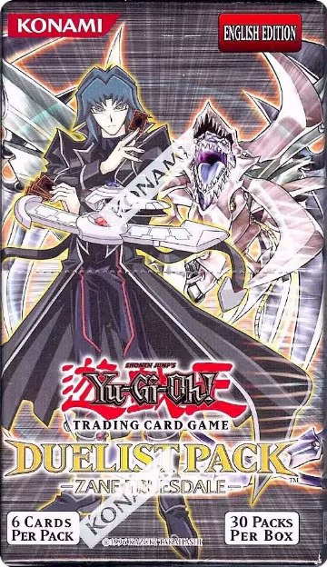 Duelist Pack: Zane Truesdale Booster Box [Unlimited Edition], Duelist Pack 4: Zane Truesdale — Yu-Gi-Oh! sealed product price
