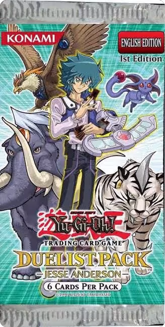 Duelist Pack: Jesse Anderson Booster Pack [1st Edition], Duelist Pack 7: Jesse Anderson — Yu-Gi-Oh! sealed product price