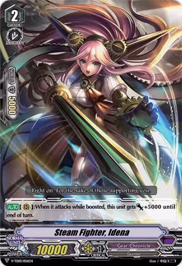 Steam Fighter, Idena (V-TD10/006EN), V-TD10: Chronojet — Vanguard card price