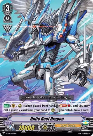 Unite Reet Dragon (V-TD11/002EN), V-TD11: Altmile — Vanguard card price