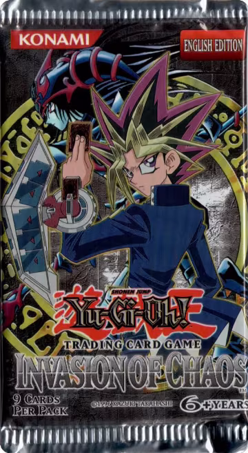 Invasion of Chaos Booster Pack - Worldwide English [Unlimited Edition], Invasion of Chaos (Worldwide English) — Yu-Gi-Oh! sealed product price