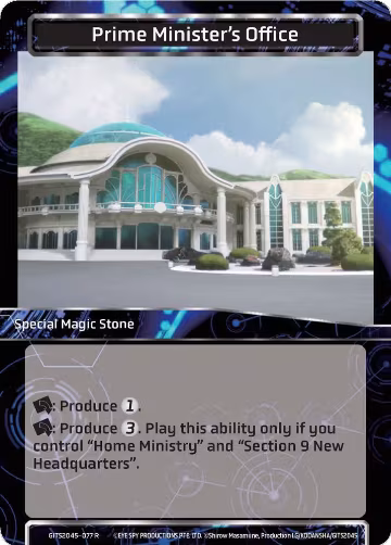 Prime Minister's Office (GITS2045-077) — card price