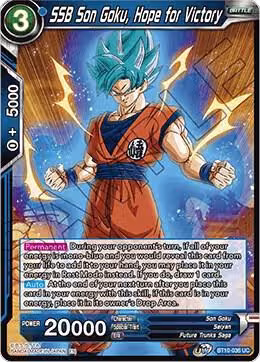 SSB Son Goku, Hope for Victory (BT10-036), Rise of the Unison Warrior — DB Super card price
