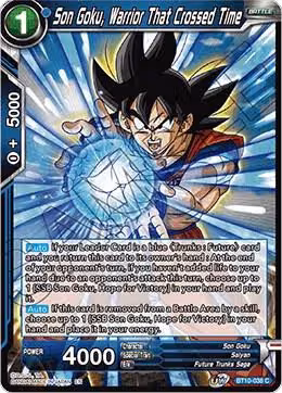 Son Goku, Warrior That Crossed Time (BT10-038), Rise of the Unison Warrior — DB Super card price