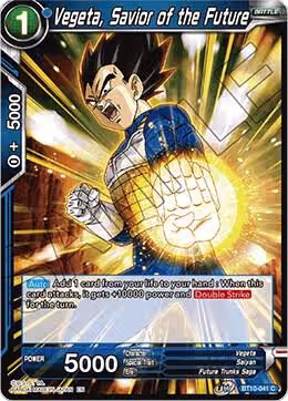Vegeta, Savior of the Future (BT10-041), Rise of the Unison Warrior — DB Super card price