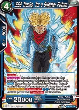 SS2 Trunks, for a Brighter Future (BT10-043), Rise of the Unison Warrior — DB Super card price