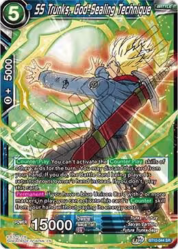 SS Trunks, God-Sealing Technique (BT10-044), Rise of the Unison Warrior — DB Super card price