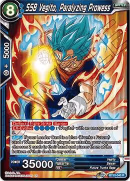 SSB Vegito, Paralyzing Prowess (BT10-045), Rise of the Unison Warrior — DB Super card price