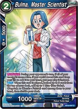 Bulma, Master Scientist (BT10-047), Rise of the Unison Warrior — DB Super card price