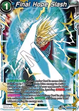 Final Hope Slash (BT10-056), Rise of the Unison Warrior — DB Super card price
